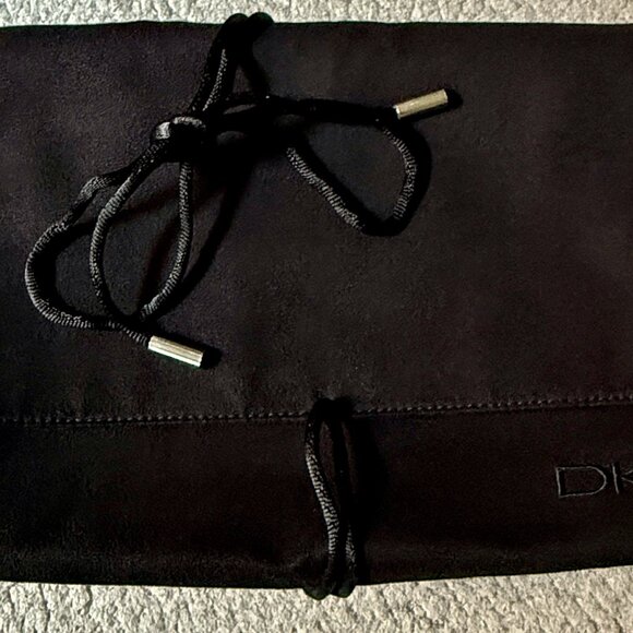 DKNY Black Makeup Pouch + internal separate mini pouch - Picture 12 of 13